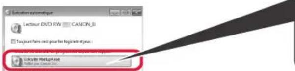 CANON Pixma TS8150 - Utilisation du CD-ROM d'installation (Windows uniquement) - 5