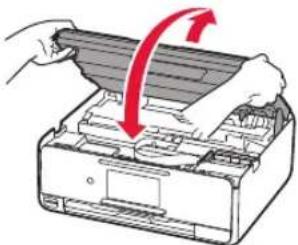 CANON Pixma TS8150 - Ta bort Förpacknings-material/slå på skrivaren - 2