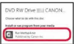 CANON Pixma TS8150 - Utilizzato del CD-ROM di INSTALLazione (solo Windows) - 3