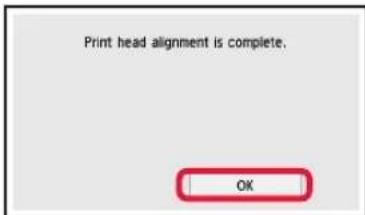 CANON Pixma TS8150 - Paperin lisaäminen / tulostuspään kohdistus - 11