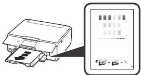 CANON Pixma TS8150 - Ilægning af papir/justering af printhoved - 3
