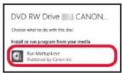 CANON Pixma TS8150 - Usando o CD-ROM de instalacao (somoente Windows) - 3