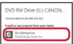 CANON Pixma TS8150 - De installmentie-cd-rom (alleen Windows) gebruiken - 3