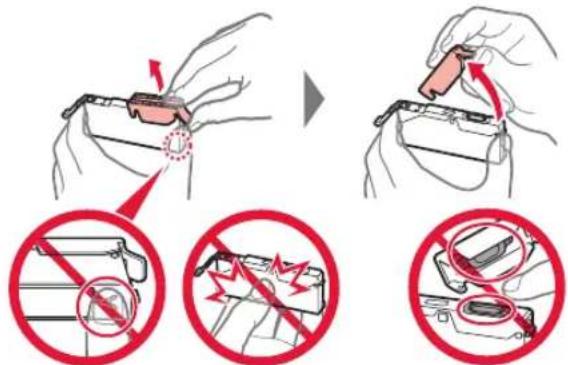 CANON Pixma TS8150 - Mustesäillön asentaminen - 4