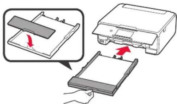 CANON Pixma TS8150 - Caricamento della carta / Allineamento della testina di stampa - 5