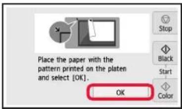 CANON Pixma TS8150 - 4.Colocandopapel/alinhando aCESSA de impressao - 9
