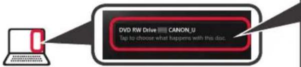 CANON Pixma TS8150 - Using Setup CD-ROM (Windows Only) - 2