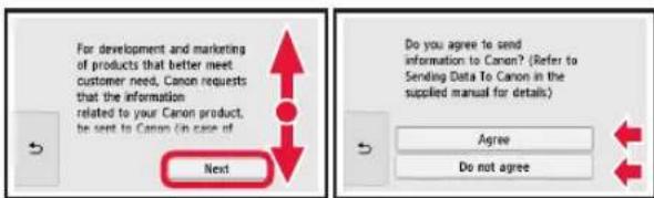 CANON Pixma TS8150 - Retirada de los materiales de empaquetado / Encendido de la impresora - 7
