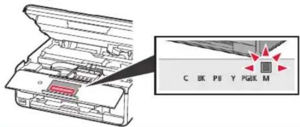 CANON Pixma TS8150 - Instalación del deposito de tinta - 6