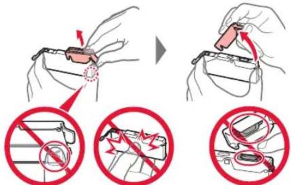 CANON Pixma TS8150 - 3.Installereblekktank - 3