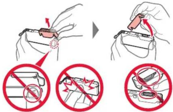 CANON Pixma TS8150 - Installation d'une cartouche d'encre - 4