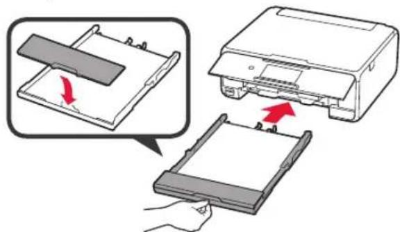 CANON Pixma TS8150 - Carga de papel / Alineación del CZal de impresión - 5