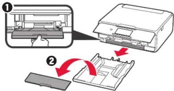 CANON Pixma TS8150 - Legg i papir / Justere skrivehodet - 2