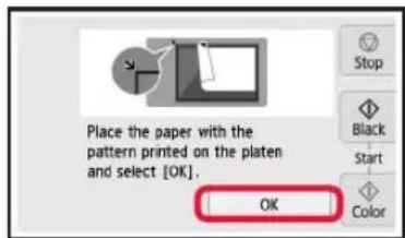 CANON Pixma TS8150 - ToTOnθετηση xαρTiou / Euθuypáμιση κεφαλής εKTúTTωόns - 10
