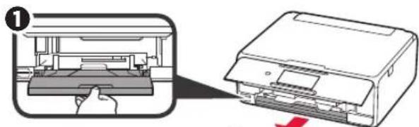 CANON Pixma TS8150 - Einlagen von Papier/Ausrichten des Druckkopfs - 2