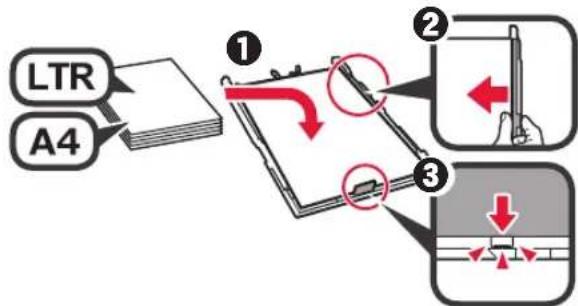CANON Pixma TS8150 - Caricamento della carta / Allineamento della testina di stampa - 4