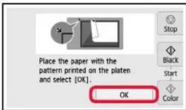 CANON Pixma TS8150 - Paperin lisaäminen / tulostuspään kohdistus - 10