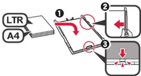 CANON Pixma TS8152 - Chargement du papier / Alignment de la tete d'impression - 4