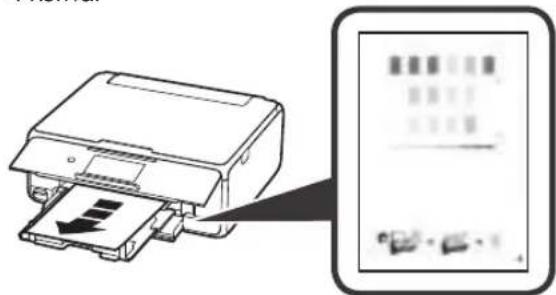 CANON Pixma TS8152 - ToTOnθετηση xαρTiou / Euθuypáμιση κεφαλής εKTúTTωόns - 8