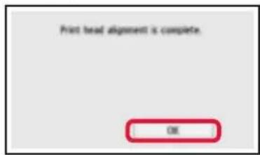 CANON Pixma TS8152 - Papierplaatsen/uitlijnen printkop - 12