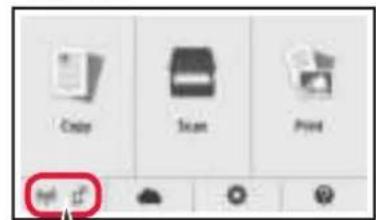 CANON Pixma TS8152 - Check the display on the printer. - 1