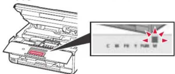 CANON Pixma TS8152 - Mustesäillön asentaminen - 6