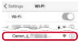 CANON Pixma TS8152 - iOS - 3