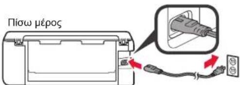 CANON Pixma TS8152 - Aφαίρεση uλικών Συσκευασίας / Evεργοποίηση εκτυπωτή - 3