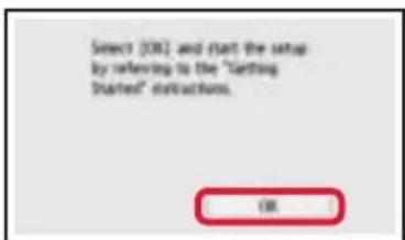 CANON Pixma TS8152 - Rimozione del materiale di imballaggio / Accensione della stampante - 6