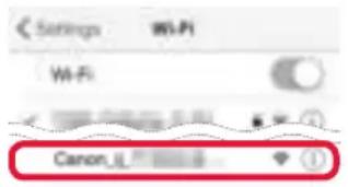 CANON Pixma TS8152 - iOS - 3