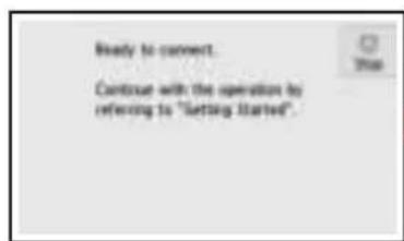 CANON Pixma TS8152 - Check the display on the printer. - 2