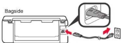 CANON Pixma TS8152 - Fjernelse af emballagen/ Start af printeren - 4