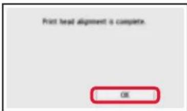 CANON Pixma TS8152 - Einlagen von Papier/Ausrichten des Druckkopfs - 12