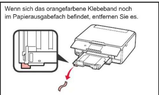 CANON Pixma TS8152 - Einlagen von Papier/Ausrichten des Druckkopfs - 13