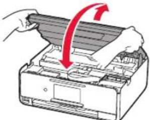 CANON Pixma TS8152 - Removing Packing Materials / Turning on Printer - 2