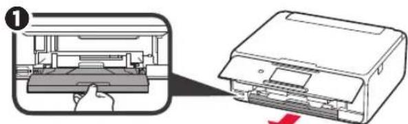 CANON Pixma TS8152 - Papierplaatsen/uitlijnen printkop - 2