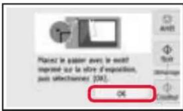 CANON Pixma TS8152 - Chargement du papier / Alignment de la tete d'impression - 10