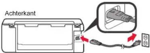 CANON Pixma TS8152 - 2.Verpakkingsmaterial verwijderen/de printer inschakelen - 3