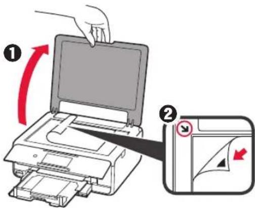 CANON Pixma TS8152 - Ilægning af papir/justering af printhoved - 4