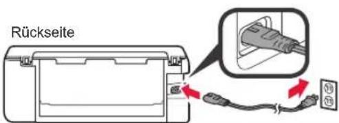 CANON Pixma TS8152 - Entfernen des Verpackungsmaterials/ Anschalten des Druckers - 4