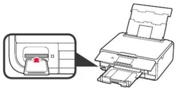 CANON Pixma TS8152 - Impression de photos enregistrées sur une carte mémoire - 1