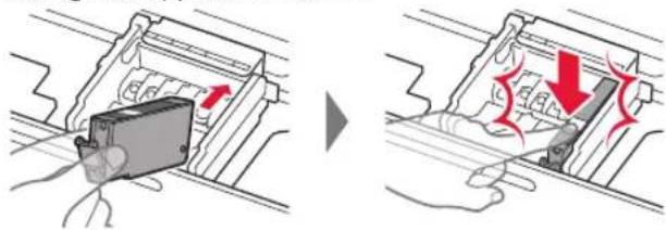 CANON Pixma TS8152 - Installation d'une cartouche d'encre - 5