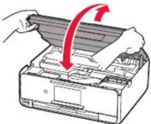 CANON Pixma TS8152 - Ta bort Förpacknings-material/slå på skrivaren - 2