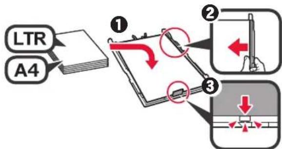 CANON Pixma TS8152 - Einlagen von Papier/Ausrichten des Druckkopfs - 5