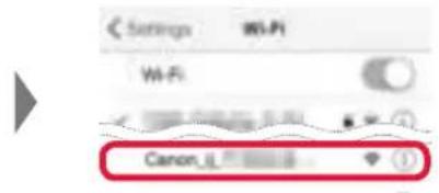 CANON Pixma TS8152 - iOS - 2