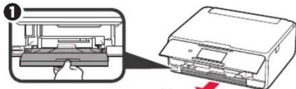 CANON Pixma TS8152 - Einlagen von Papier/Ausrichten des Druckkopfs - 2