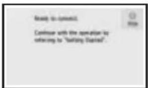 CANON Pixma TS8152 - Asegürese de que aparezca lasumaiente pantalla. - 1