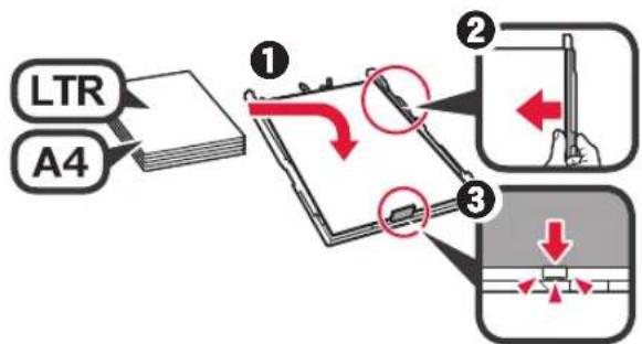 CANON Pixma TS8152 - Loading Paper / Aligning Print Head - 4