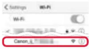 CANON Pixma TS8152 - iOS - 3