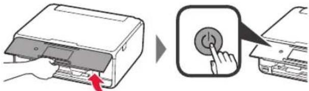 CANON Pixma TS8152 - Se skjermen pa skriveren. - 4